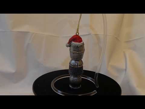 Medieval Helms Totem Holiday Ornament