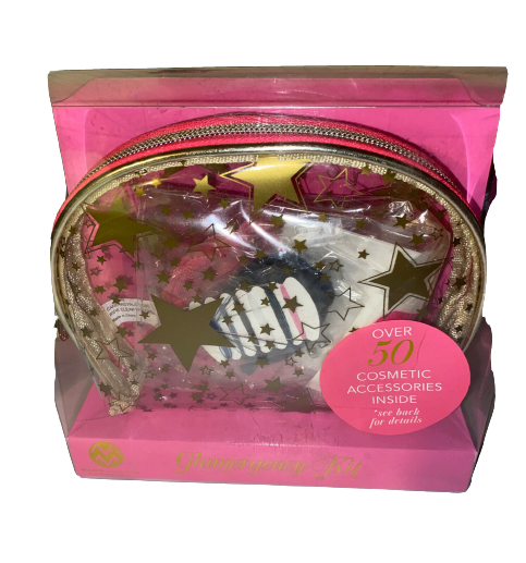 Macbeth Collection Glamergency Kit Over 50 Cosmetic Accessories Ages 14+ NEW
