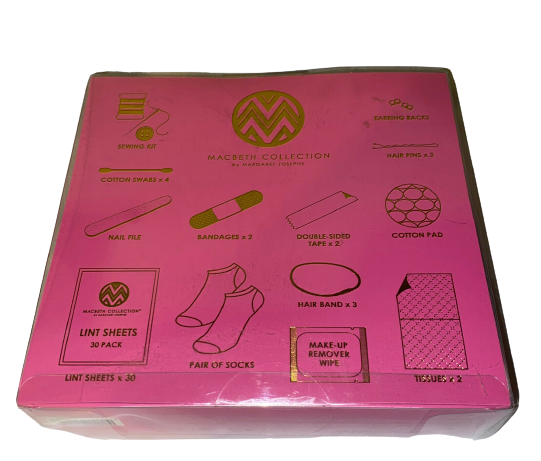 Macbeth Collection Glamergency Kit Over 50 Cosmetic Accessories Ages 14+ NEW