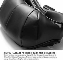 Load image into Gallery viewer, SHARPER IMAGE Reversible Neck &amp; Shoulder Shiatsu Massager
